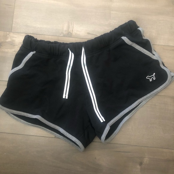 Victoria Secret Pink Black Shorts - Picture 1 of 3